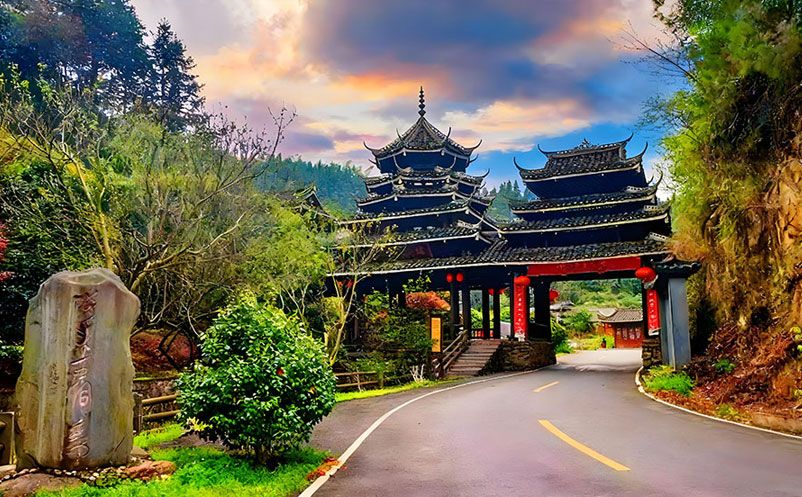 怀化芋头古侗寨采用易景通提供的景区票务系统管理方案 怀化芋头古侗寨采用易景通提供的景区票务系统管理方案